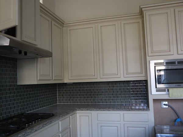 Grey green kitchens