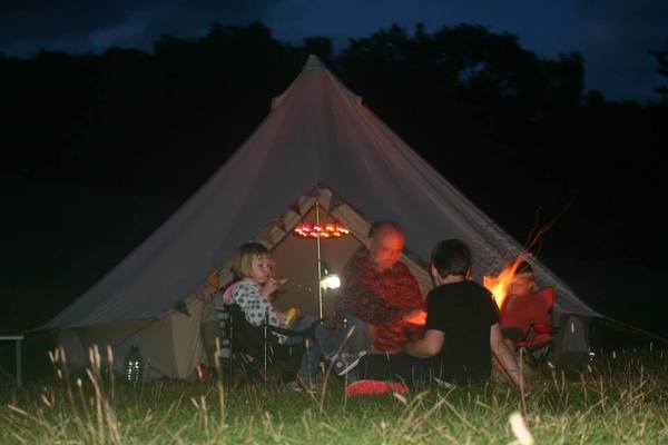 Bell tents and camping