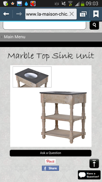 Help! recommendations please for a sink unit