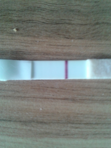 faint line or mind playing tricks. ..