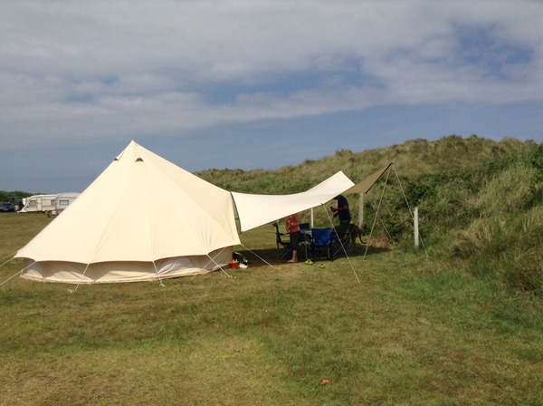 Bell tents and camping