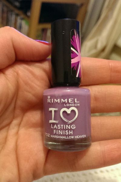 i want a pastel jelly style nail colour - maybe a soft lilac