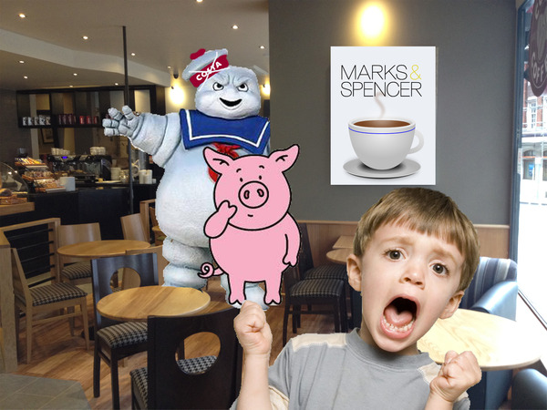 To want two marshmallows at m&s
