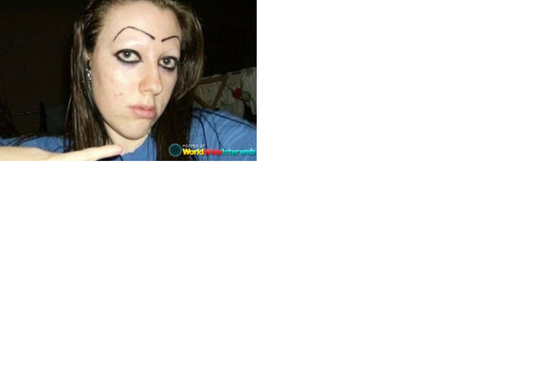 To hate it when women shave/wax their eyebrows off then draw them on?
