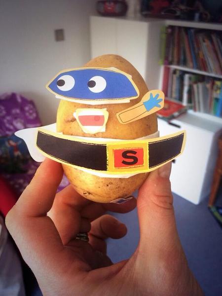 Now closed: design a potato head to win £100 children's books plus other great prizes