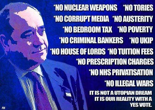 to think that I am not a scared ignoramus - Scotland
