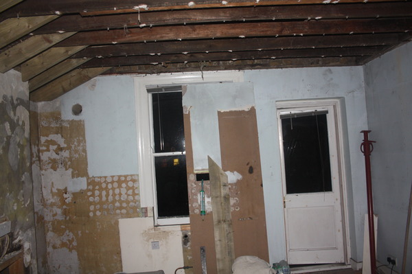 Mysterious damp patches on external wall