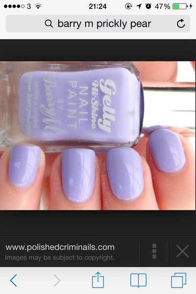 i want a pastel jelly style nail colour - maybe a soft lilac