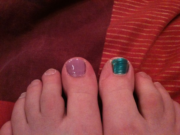 Toenail varnish