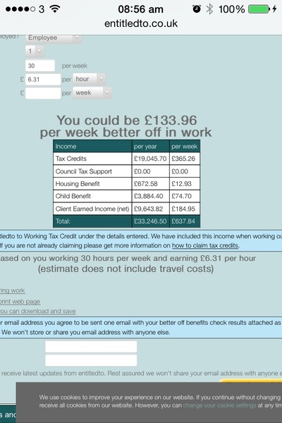 To not get the "I have loads of kids so I can claim benefits and have an easy life"idea