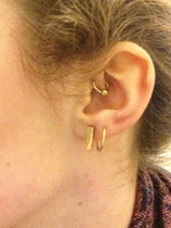 what about earrings? especially if you have short hair?