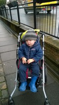 ds going for 48 hour eeg today - some honks may be needed!
