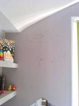 Mysterious damp patches on external wall