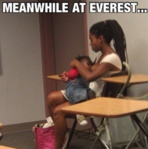 how to handle an expressing mother in class. WWYD?