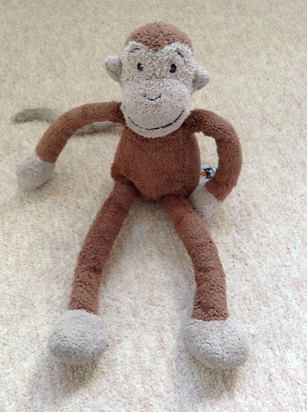 Jellycat Monkey FOUND in Puerto Pollensa June 14