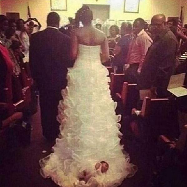 to wear a white dress to a wedding?