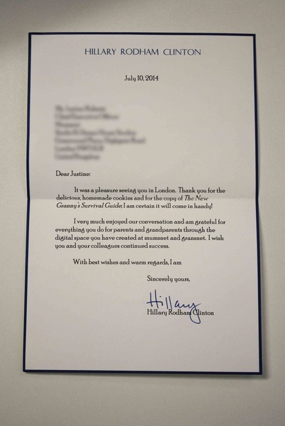 Hillary Clinton - yes, Hillary Clinton - answers MNers' questions: come and watch!