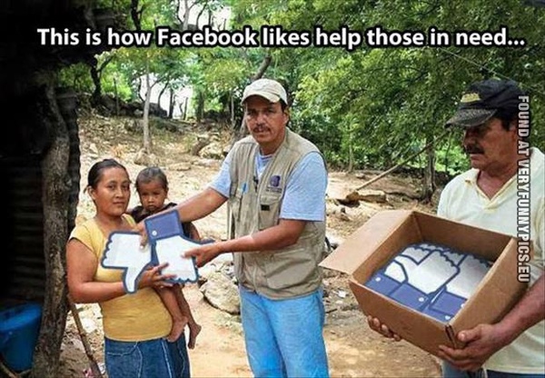 Gruesome photos on facebook