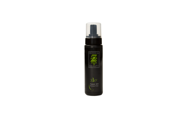Waterless hair wash