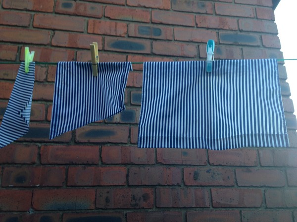 to hate line drying my washing