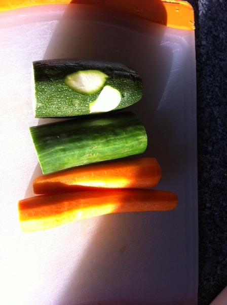 to think fruit and vegetables are a bit of a con