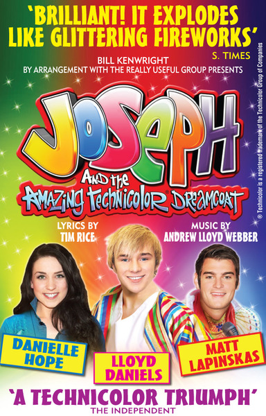 Win a family ticket to see Joseph and The Amazing Technicolor Dreamcoat at the Cliffs Pavilion, Southend