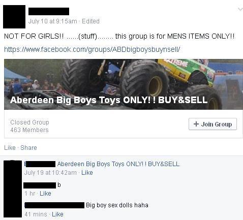 to think that people post some pretty nasty looking stuff for sale on FB selling sites?