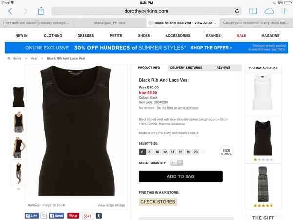 Can anyone recommend any fitted but not skin tight vests?
