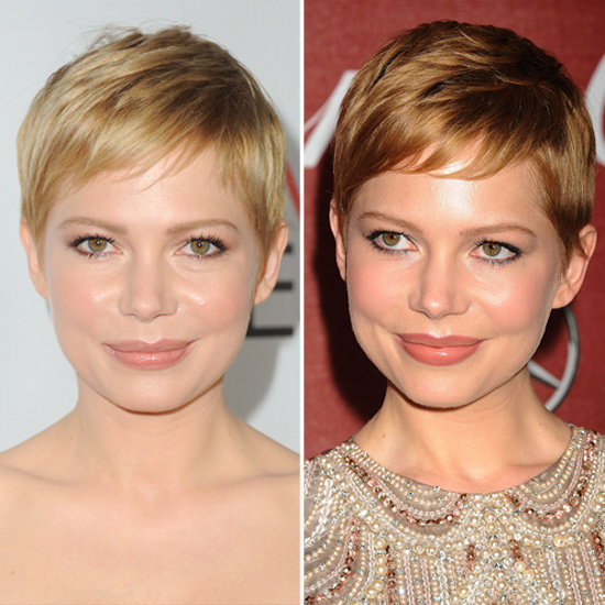 Eek! scary. Going from black to dark blonde.