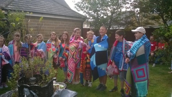 Woolly Hugs. Supporting the Chernobyl Children's Project. Can anyone help us?