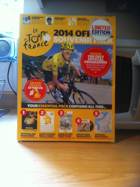 Tour de France 2014 - Au revoir Yorkshire and the south, bonjour les montagnes et les côtes!!