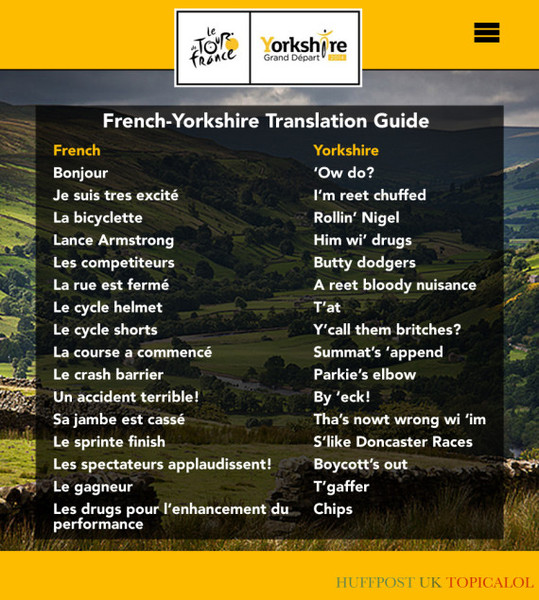Tour de Yorkshire, Cambridge...and oh yes France as well!!
