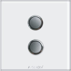 Brushed steel or white sockets/light switches...
