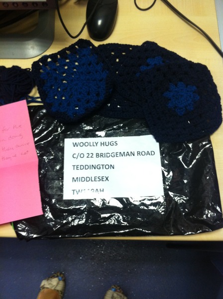 Woolly Hugs. For our own BerryLellow. Can anyone help us?