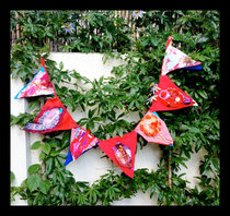 Bunting, an essential piece of camping kit.