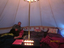 Bell tents and camping