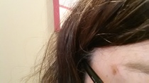 I've mangled my forehead and eyebrows thanks to you lot.