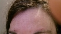 I've mangled my forehead and eyebrows thanks to you lot.