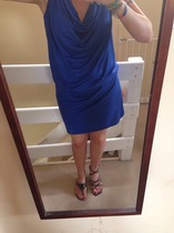 Meh. Which stoopid shoes should I wear with this stoopid dress