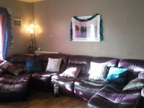 To consider buying a white leather couch?