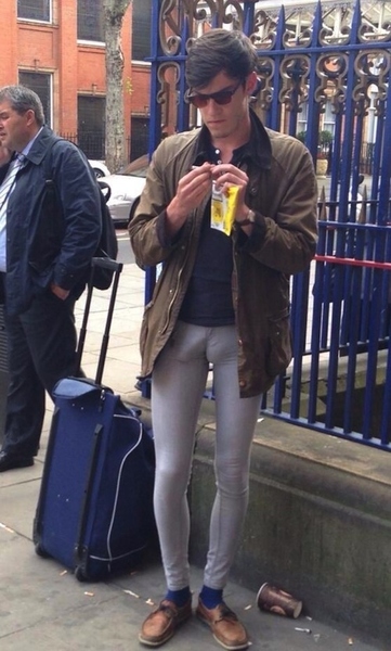 To hate those grey jersey tracksuit bottoms men wear?