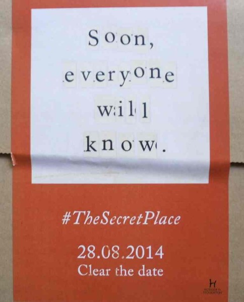 Book giveaway: The Secret Place by Tana French