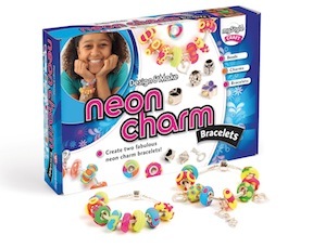 WIN one of four Neon Charms Bracelet sets!