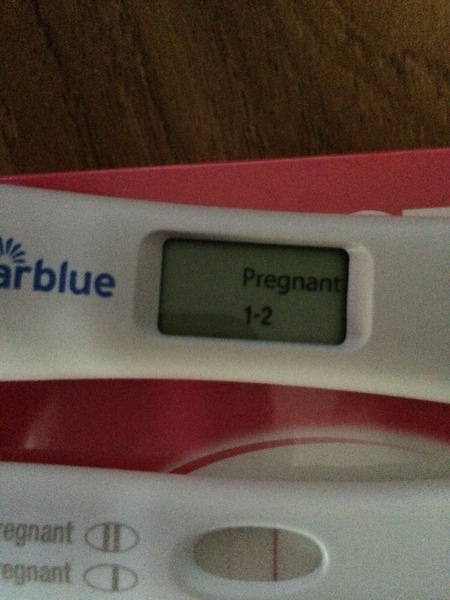Pregnancy test possitive but spilt Pepsi on it