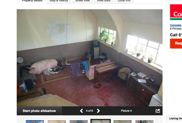 So this house has just turned up on my Facebook.........