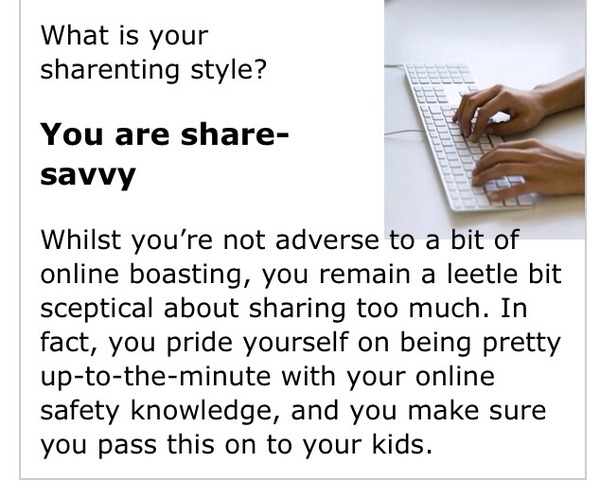 Which kind of sharent are you? Take the NEW MN fun quiz – and you could win a £250 JL voucher from Vodafone NOW CLOSED