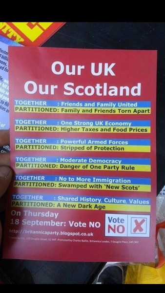 To wonder how you're voting in the Scottish Referendum and why?