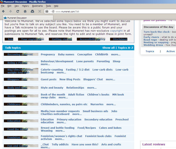 Has the mumsnet logo been replaced...