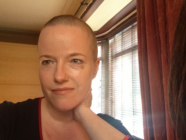 Support from those going grey needed- I have buzzed the dye off.