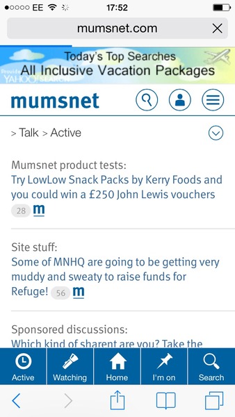 Hands up everyone who wants to try out the BRAND NEW MUMSNET MOBILE SITE